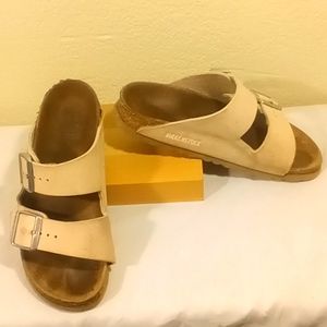 Birkenstock Two Strap Buckle Sandals (Size 8)